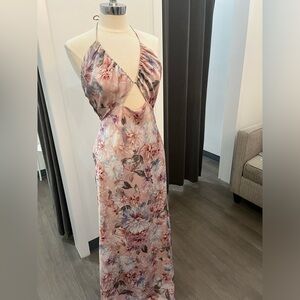 Jenny Yoo Nova Printed Satin Bridesmaids Dress